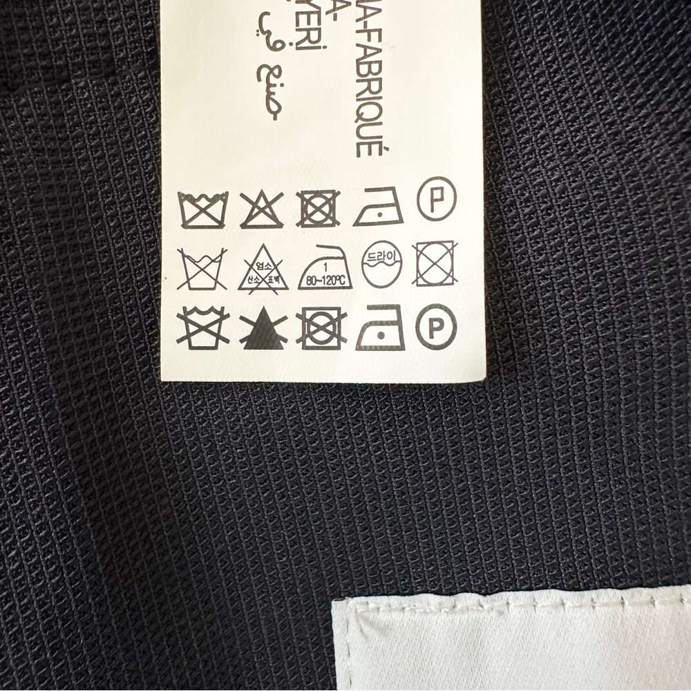 ZARA Traveler Blazer Mens 40 Navy Blue Bistretch Quick Dry Made to Move - Picture 8 of 13